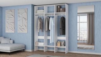 Стеллаж для одежды Мирта 57 BMS для дома