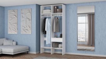 Стеллаж для одежды Мирта 42 BMS для дома