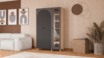 Шкаф распашной Вивьен 21 BMS