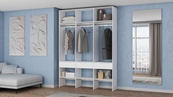 Стеллаж для одежды Мирта 51 BMS для дома