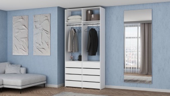 Стеллаж для одежды Мирта 44 BMS для дома