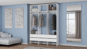 Стеллаж для одежды Мирта 55 BMS для дома