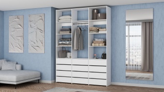 Стеллаж для одежды Мирта 49 BMS для дома