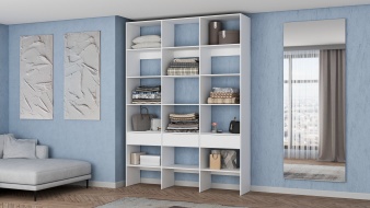 Стеллаж для одежды Мирта 56 BMS для дома