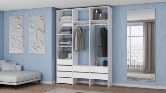 Стеллаж для одежды Мирта 54 BMS для дома