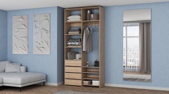 Стеллаж для одежды Мирта 87 BMS для дома