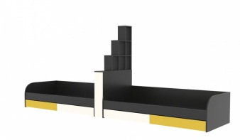 Детская кровать Пример 11 с перегородкой BMS