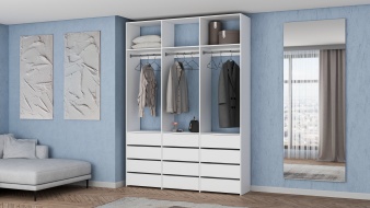 Стеллаж для одежды Мирта 47 BMS для дома