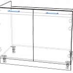 Чертеж Стол под мойку Арт 2 BMS