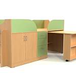 Детская кровать-чердак Дет41 BMS - Фото 11