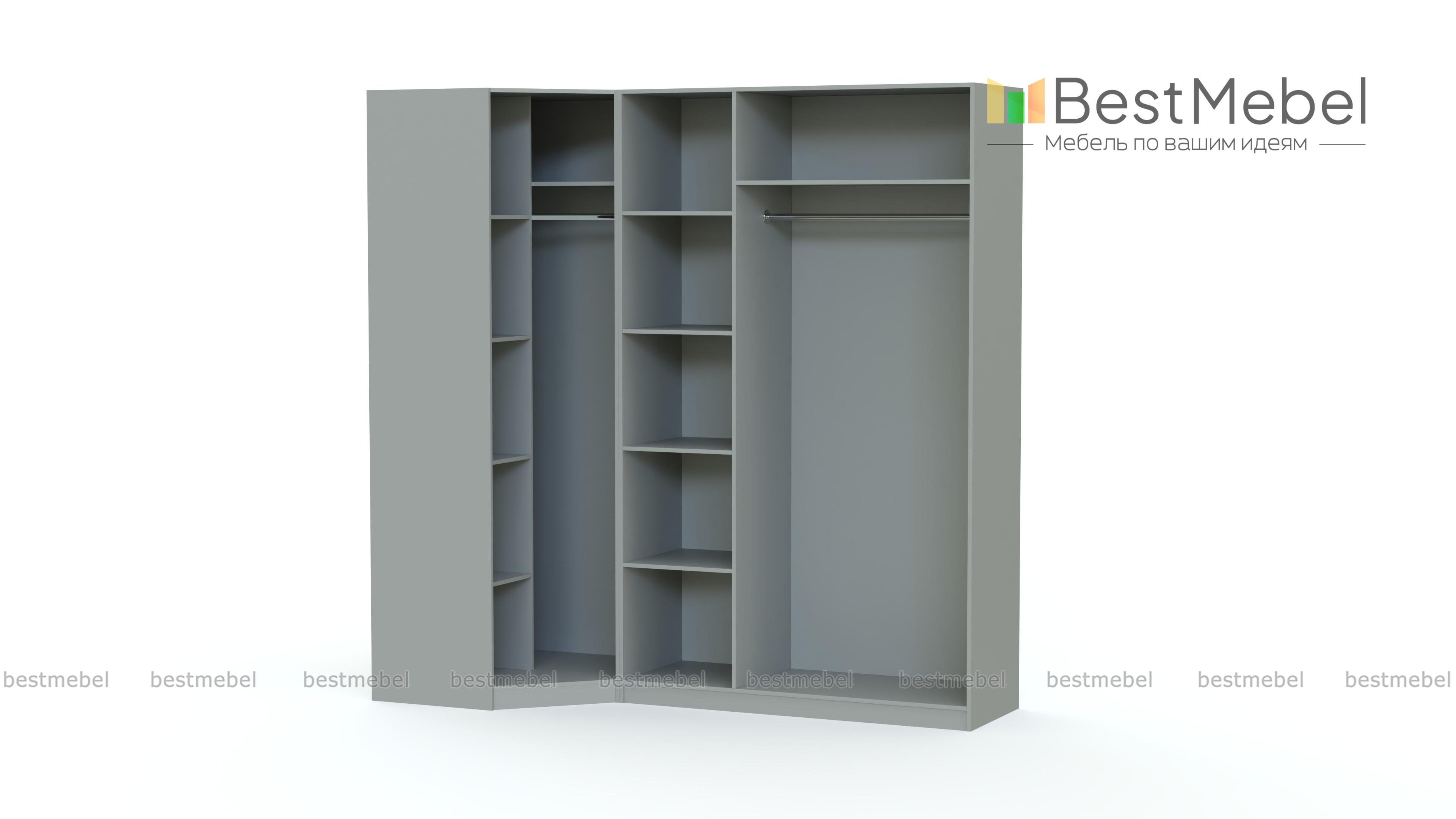 Шкаф угловой Ланс 36 BMS - Фото