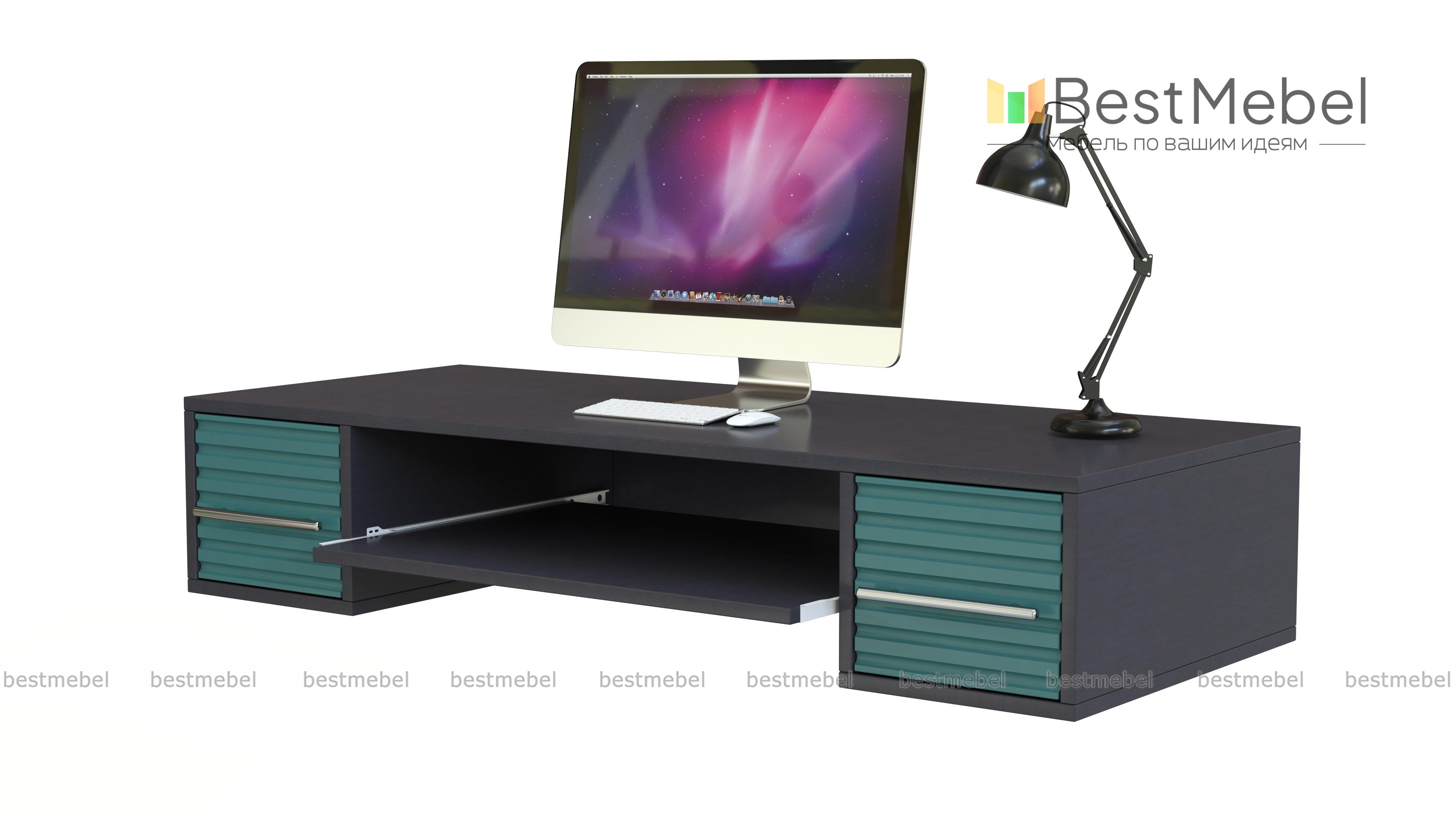 Навесной письменный стол Прима 25 BMS - Фото