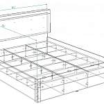 Чертеж Кровать Рамона 5 BMS