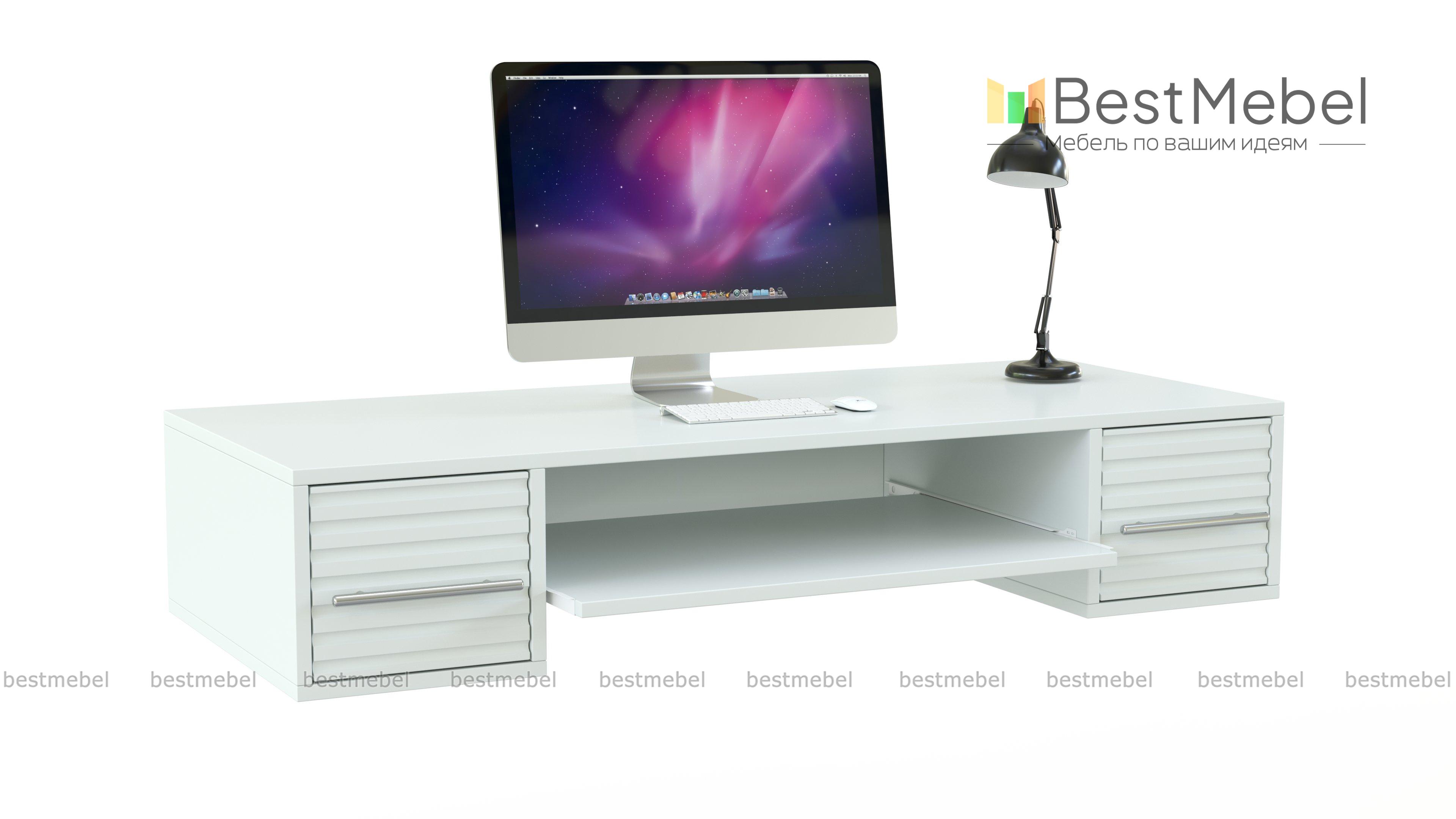 Навесной письменный стол Прима 25 BMS - Фото