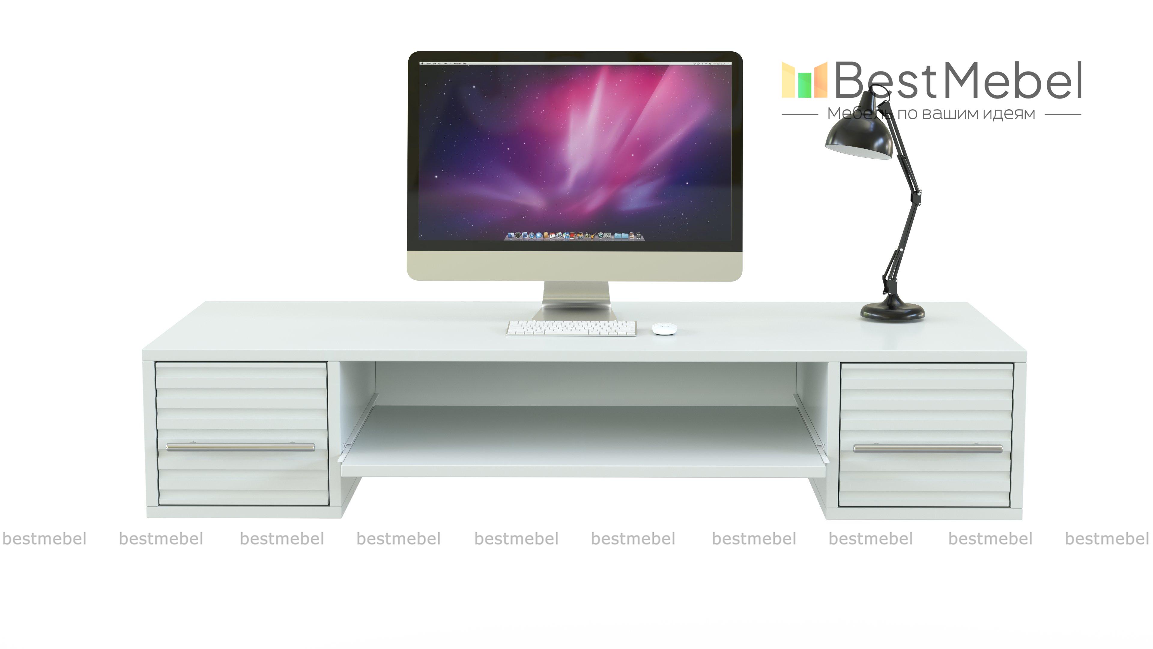 Навесной письменный стол Прима 25 BMS - Фото