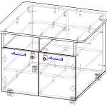 Схема сборки Тумба мобильная Бонн 5 BMS