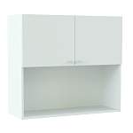 Шкаф навесной Лина 2 двери BMS - Фото 2