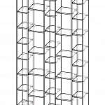 Чертеж Стеллаж Юкон-3 BMS