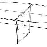 Чертеж Стол для переговоров КН-1 BMS