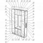 Чертеж Прихожая МБ 2.1 BMS