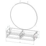Схема сборки Туалетный столик Эмбер 13 BMS