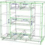 Чертеж Комод Интерьер люкс 10.1 BMS