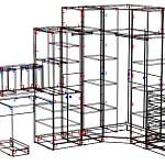 Схема сборки Стол с угловым шкафом Мартин BMS