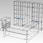 Чертеж Кабинет руководителя Мирма 10 BMS