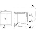 Чертеж Тумба Дента 13 BMS