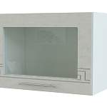 Шкаф навесной под вытяжку со стеклом Греция BMS - Фото 5