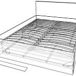 Схема сборки Кровать Медея 1.10 BMS