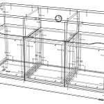Чертеж Тумба ТВ BABL7 BMS