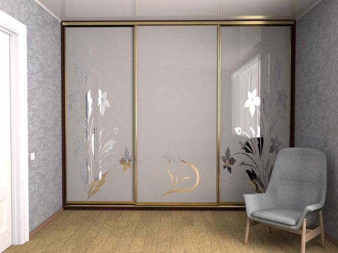 Шкаф № P-036 BMS(Платье - Платье - Платье (3))