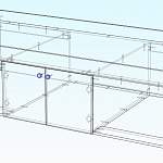 Чертеж Кровать детская Simple BMS