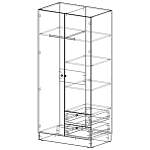Шкаф распашной Вильхаттен Vilhatten 1