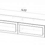 Чертеж Тумба под ТВ 140 Vio BMS