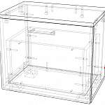Чертеж Прикроватная тумба Скуп 4 BMS