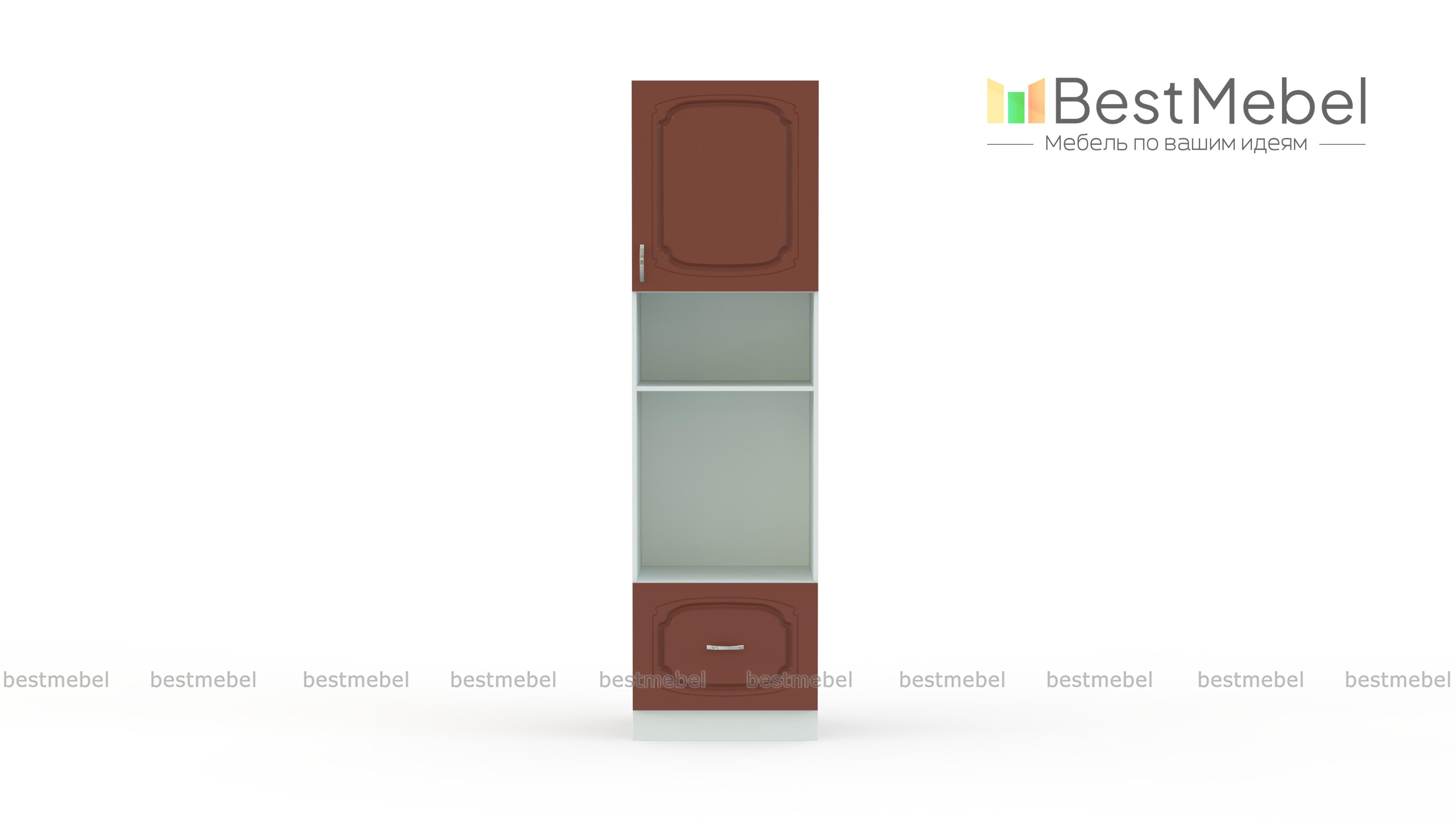 Шкаф пенал  с 2-мя дверцами Настя BMS - Фото