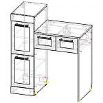 Чертеж Туалетный столик Мерси 3 BMS