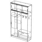 Схема сборки Прихожая Ева К1 BMS