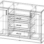 Чертеж Комод 5.1 BMS