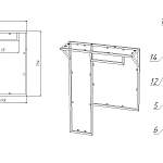 Схема сборки Вешалка Эллиот 4 BMS