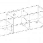 Чертеж Тумба RTV Луна BMS