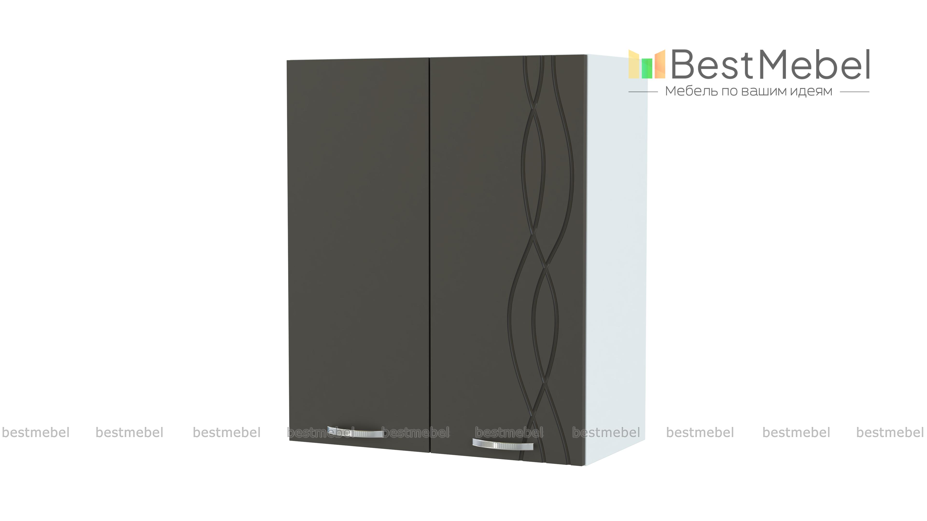 Шкаф навесной 2 двери Софит BMS - Фото