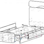 Чертеж Кровать Стэлла 1 BMS