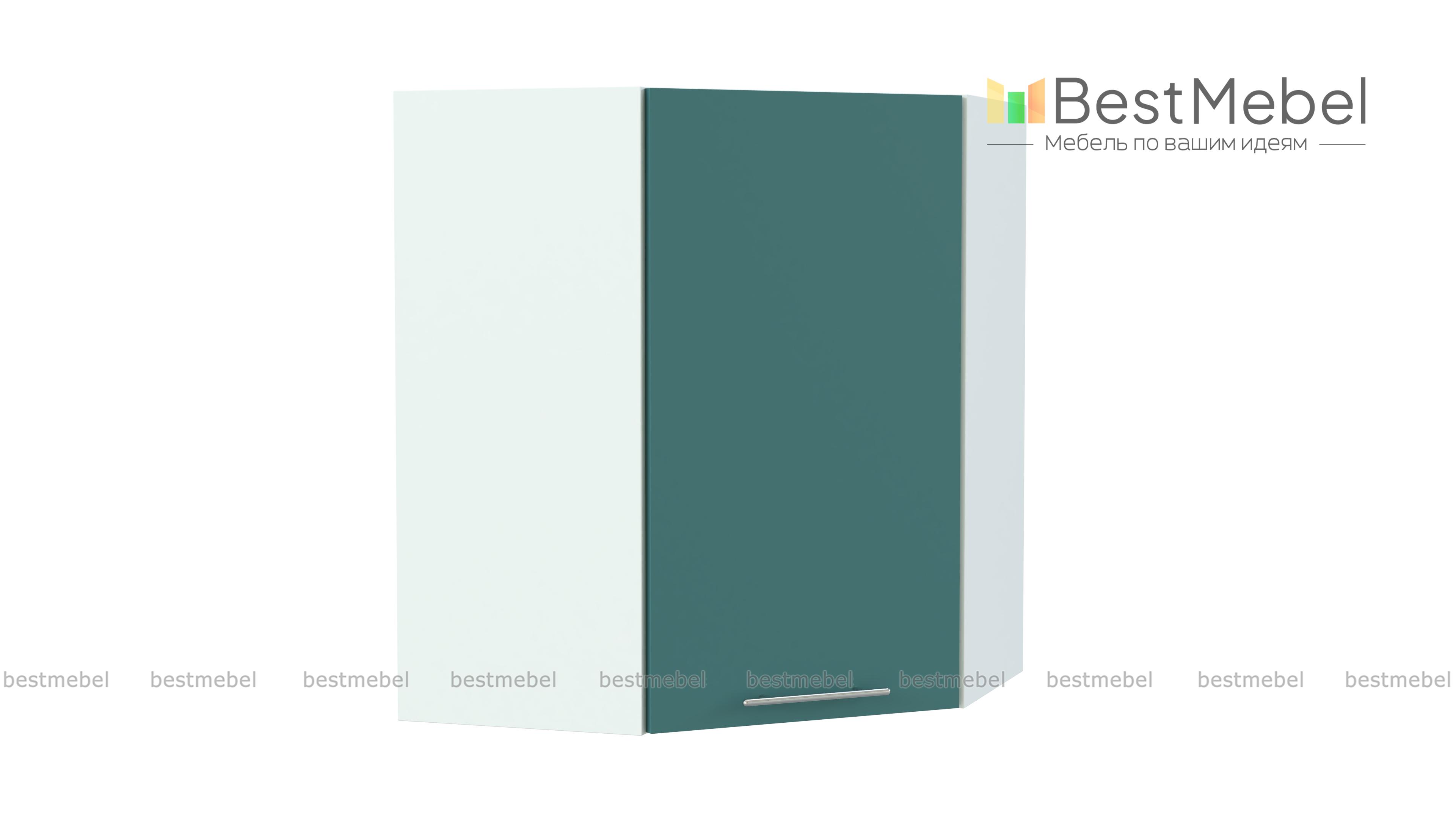 Шкаф верхний угловой Vento 8 BMS - Фото