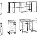 Чертеж Кухня Шимо 3,0 BMS