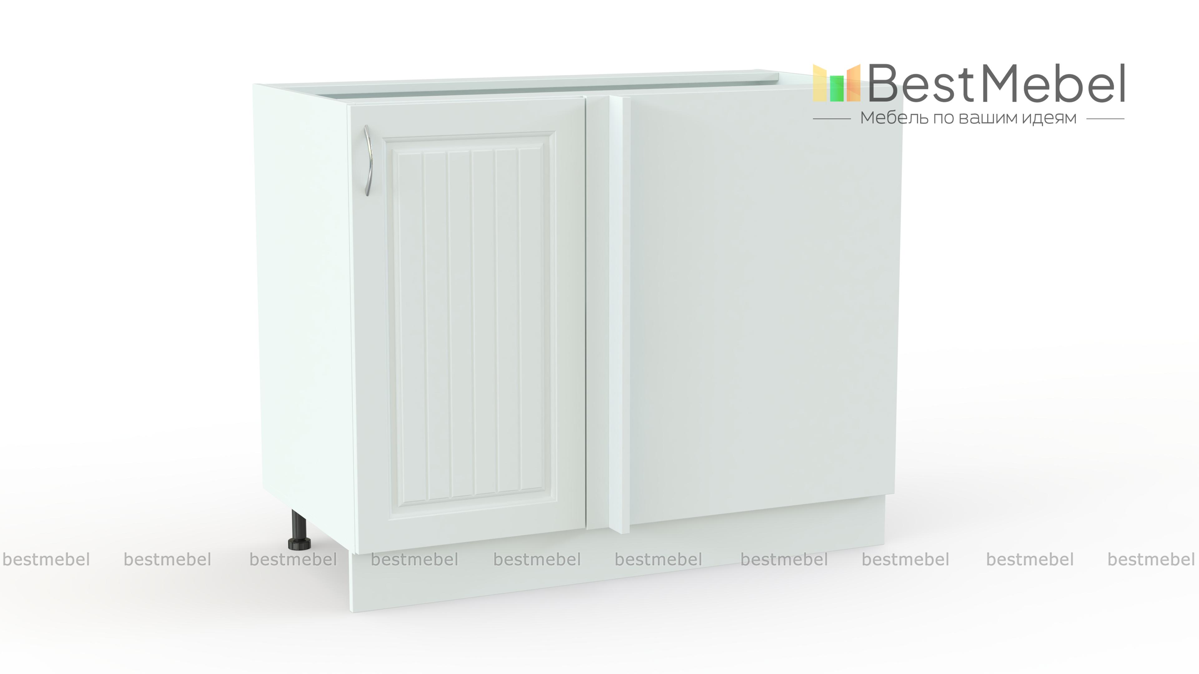 Тумба напольная угловая Николь BMS - Фото