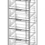 Чертеж Комод АСК-5 BMS